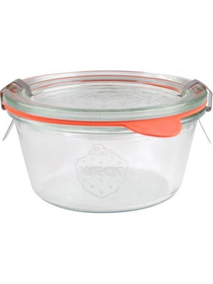 Weck 290 ml Kısa Mold Cam Saklama Kavanozu 3 Adet