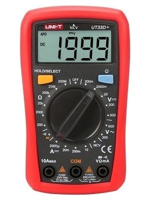 Uni-T Unit Ut 33D+ 600V 10A Dijital Multimetre