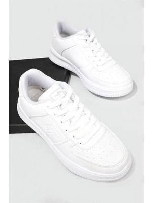 Jump 21516 / 2233 Kadın - Erkek Beyaz Sneaker Anatomik Günlük Spor Ayakkabı 36/45 -1