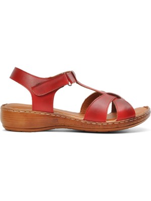 Classter 503 Kırmızı Kadın Sandalet