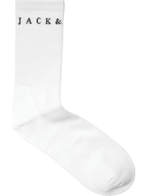 Jack & Jones Copenhagen Tennis Socks Erkek Beyaz Çorap 12204814-02