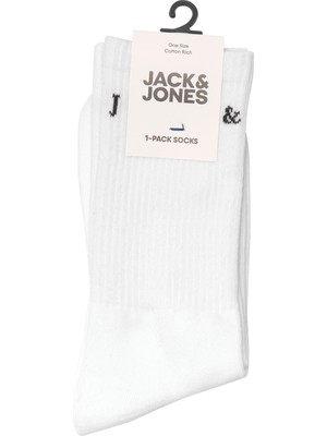 Jack & Jones Copenhagen Tennis Socks Erkek Beyaz Çorap 12204814-02