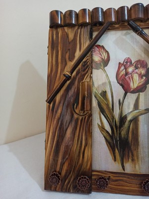Taybars Art Ağaç Yarım Kapaklı Çerçeve