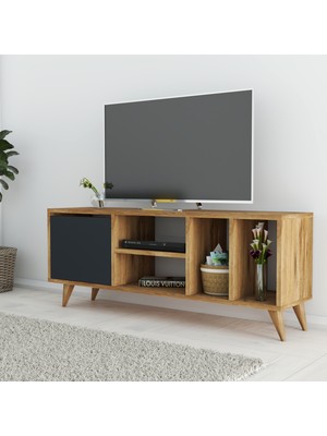 Hepsi Home Eymen Kapaklı Raflı 120 Cm Tv Sehpası