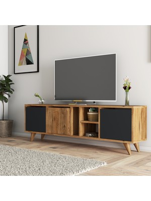 Hepsi Home Tanoes Kapaklı Raflı 150 CmTv Sehpası