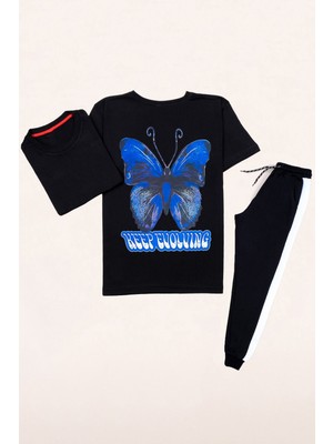 Trendypassion Kelebek Baskılı Eşofman Takımı