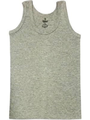 Özkan Erkek Renkli Çocuk Ribana Atlet Gri Melanj 0801