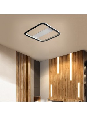 Voxlamp Lighting Solutions Plafonia Transparent 80x80 Tavan Tipi LED Avize