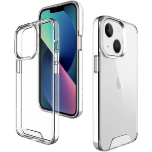 Kzy Apple iPhone 13 Kapak Sararmaz Darbe Emici Lüx Şeffaf Kılıf