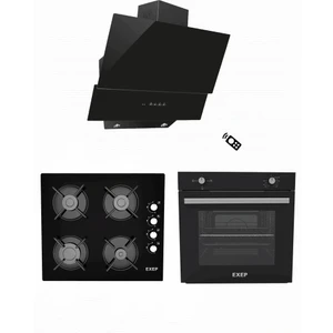 Smart Siyah 3 Lü Ankastre Set (ED402-EO320-EF200)