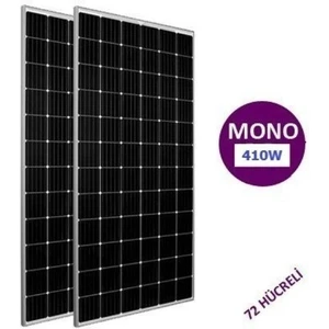410 Watt Monokristal Güneş Paneli Lexron Marka