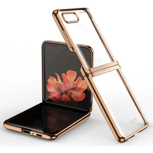 Samsung Galaxy Z Flip Kılıf Şeffaf Kıpta Kapak