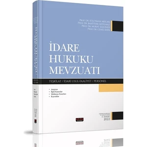 İdare Hukuku Mevzuatı - Bahtiyar Akyılmaz, Cemil Kaya