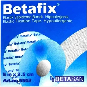 Betafix 5 mt x 2,5 cm Elastik Fix Flaster (5502)