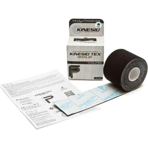 Kinesio Tex Gold Orijinal Sporcu Bandı 5cmX5m Siyah Black