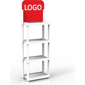 Relax Stand Plastik Kolay Kurulum Ürün Teşhir Standı Small Model