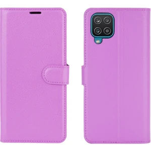 Samsung Galaxy A12 / M12 Için Cüzdan Tasarım Telefon Koruyucu Kılıf (Yurt Dışından)