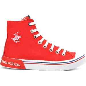 Beverly Hills Polo Club PO-10141 Kırmızı Kadın Bilek Boy Sneaker
