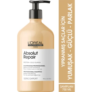 L'oreal Professionnel Serie Expert Absolut Repair Yıpranmış Saçlar için Onarıcı Şampuan 750 ml