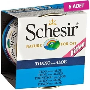 Kitten Ton Balıklı ve Aloeveralı Yavru Kedi Konservesi 85 gr 6 Adet
