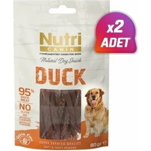 Nutri Canin Ördekli Tahılsız Köpek Ödül Maması 80 gr 2 Adet