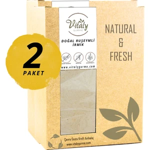 Vitaly Gurme  Ruşeymli Irmik +8 Ay Bebek Ek Gıda 2'li Paket 2X500G