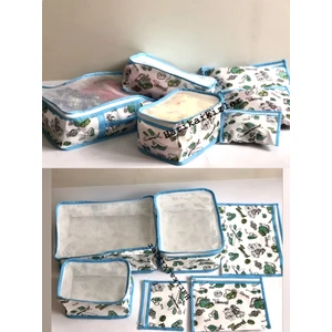 Harika İkizler 2 Set Valiz Içi Düzenleyici Valiz Organizeri (12 Parça)