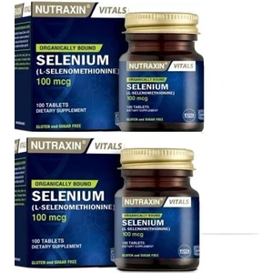 Selenyum 100 mcg 100 Tablet x 2 Adet
