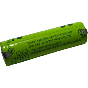 1.2 V Tıraş Makinesi Pili Bataryası 1100 Mah  Aa Kalem Pilden, Puntalı