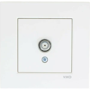 Viko Meridian Viko Karre Beyaz Uydu Prizi F Konnektör Sonlu