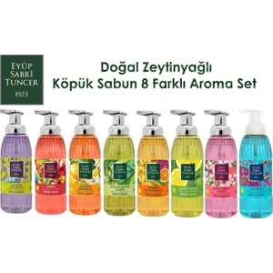 Eyüp Sabri Tuncer Köpük Sabun 500 ml x 8 Aroma Set