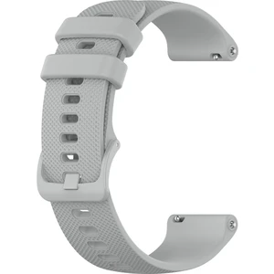 Samsung Galaxy Watch 4 Classic 42Mm / 46Mm Için 20Mm Silikon Kayış Gri (Yurt Dışından)