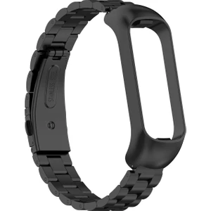 Samsung Galaxy Fit2 Sm-R220 Için Çelik Kayış Siyah (Yurt Dışından)