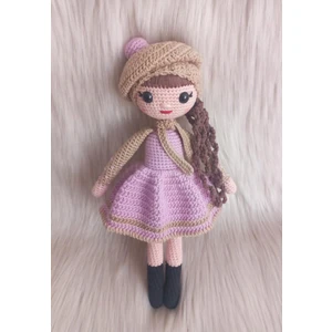 Oyuncak Park Karamelize Güz Bebek Amigurumi Organik Oyuncak