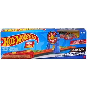Hot Wheels Akrobasi Atlayışı Yarış Seti Döndür ve Puan Kazan HFY68