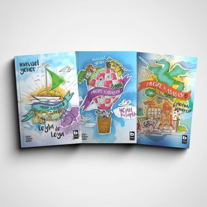 Mucize Kasabası Seti (3 Kitap) - Mavisel Yener