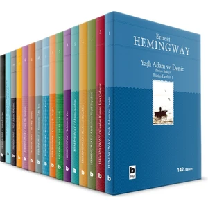 Yaşlı Adam ve Deniz - Çanlar Kimin İçin Çalıyor - Silahlara Veda - Kilimanjaro’nun Karları - Ernest Hemingway Seti - 16 Kitap