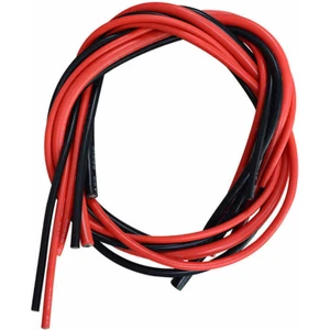 10 Awg 1 Metre Siyah ve Kırmızı Silikon Kablo