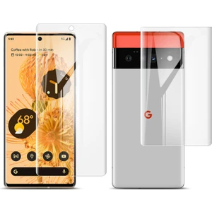 Google Pixel 6 Pro Full Ön Arka Kaplama Tpu Soft Koruma Filmi