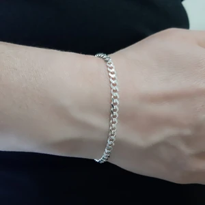 Bir Gümüş Aşkı 925 Ayar Gümüş Gurmet Model Erkek Bileklik