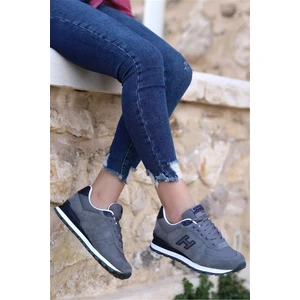 Hammer Jack Peru Kadın Günlük Spor Ayakkabı 19250 Gri V10