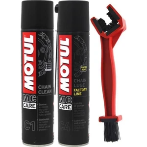 Motul Zincir Bakım Seti C1 C4 Temizleme Fırçası