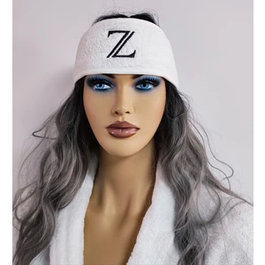 Anera Towel Z Harf Nakışlı Saç Bandı Bukle Havlu Makyaj Bandı Sporcu Bandı Saç Ter Bandı