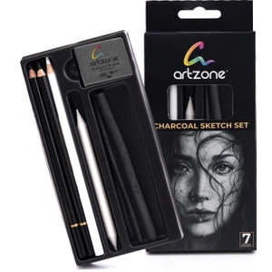 Charcoal Sketch Set- Kömür Eskiz Seti