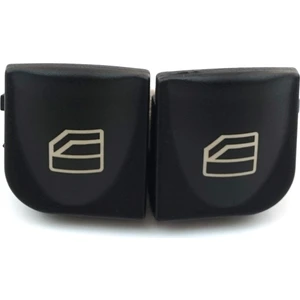 Bross Otomotiv BDP83 Mercedes C Class W203 S203 CLK W209 C209 A209 A2038210679 İçin 2 Adet Cam Açma Düğme Kapağı