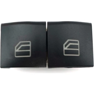 Bross Otomotiv BDP110 Mercedes A Class W169 B Class W245 A1698206410 İçin Sürücü Switch Sağ Sol Cam Açma Düğme Kapağı