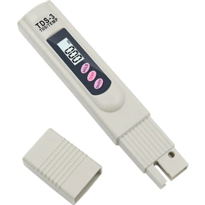 Zauss Tds Metre Su Kalite Test Ölçüm Cihazı Saflık Ölçer Pil Hediyeli