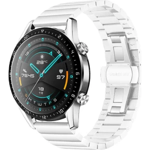 Amazfit Pace 1-2 / Gtr / Lite / 2 / 2e 47MM Kordon Seramik Metal Kordon 16