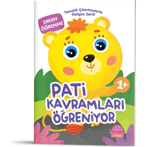 Pembe Limon Yayınları Tematik Çıkartmalarla Gelişim Serisi - Pati Kavramları Öğreniyor