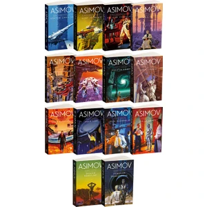 Çelik Mağaralar - Şafağın Robotları - Robotlar ve İmparatorluk  -İkinci Vakıf - Vakıf'ın Sınırı - Vakıf ve Dünya - Isaac Asimov - 14 Kitap